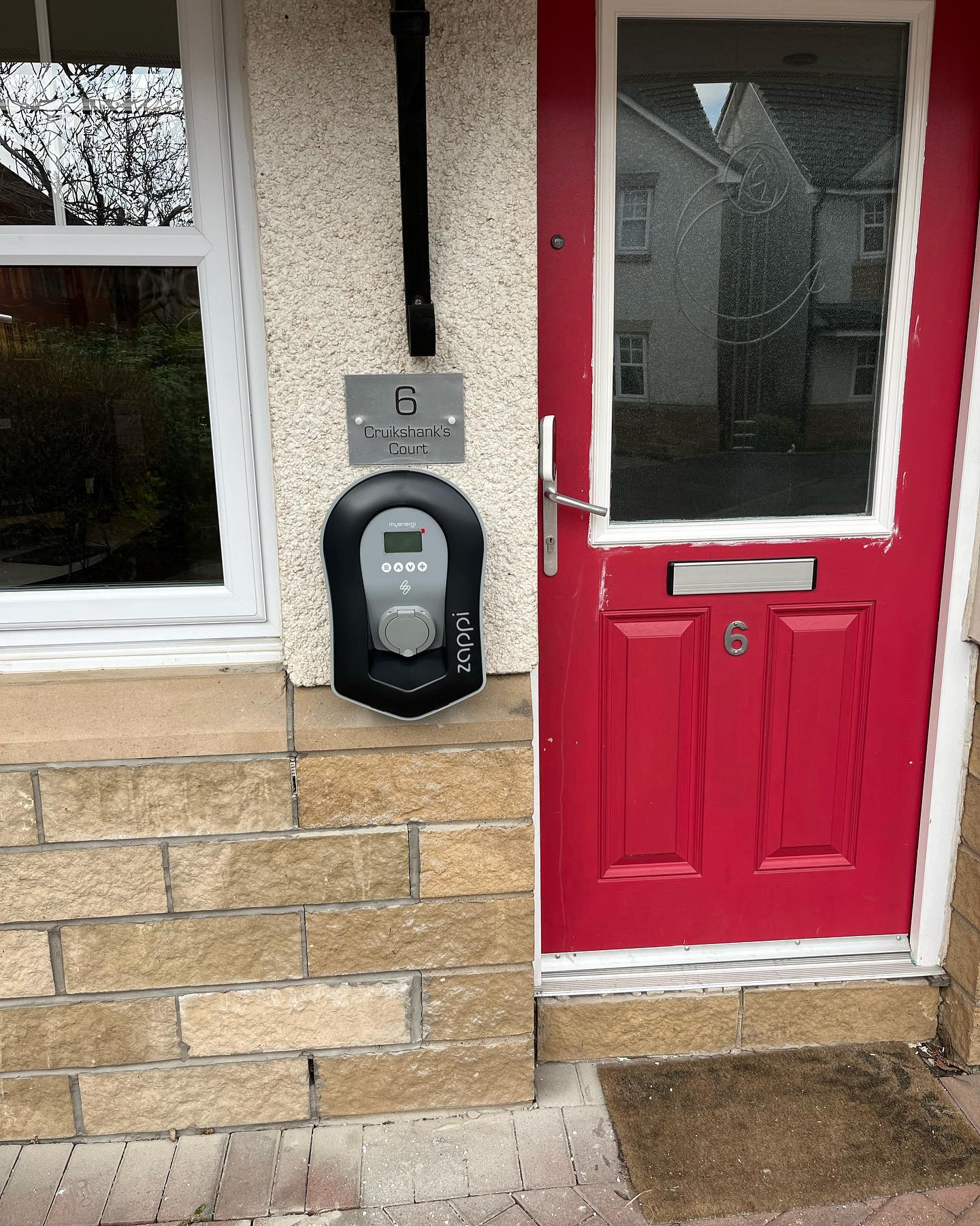 EV charging installations in Falkirk covering Scotland
